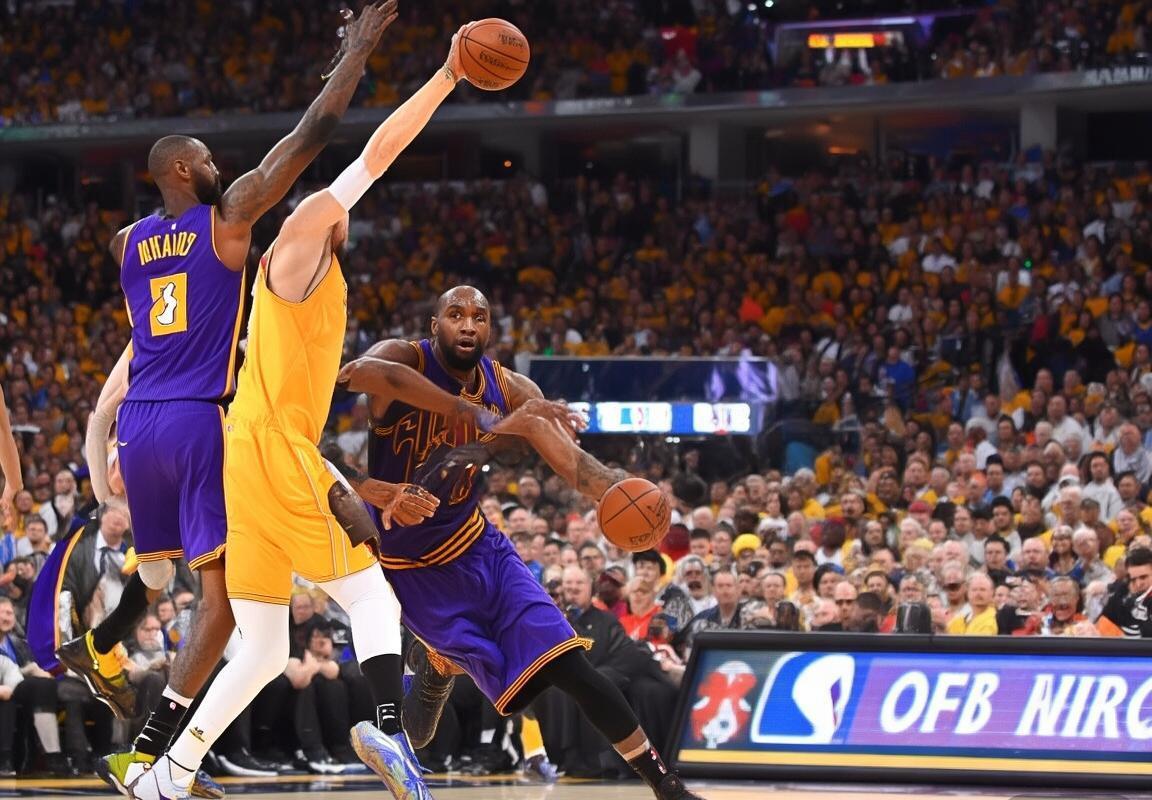 2017年NBA焦点战：骑士湖人巅峰对决回顾